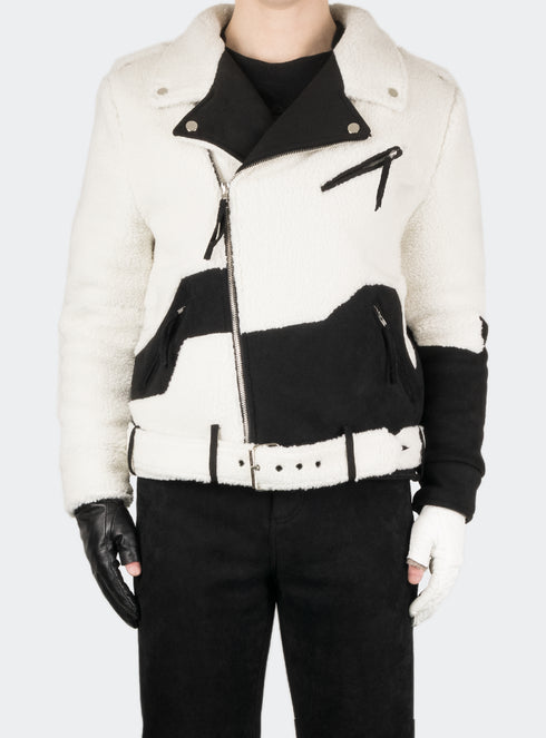 Chaos Sherpa Biker Jacket Black - M122430HYB